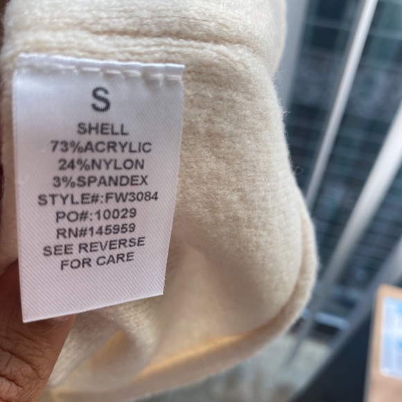 Cream Dress Forum Sweater - Picture 4 of 7